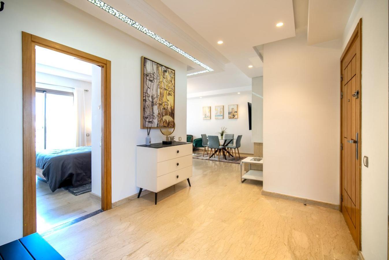 Welcome To Casa Luxe 3 King Beds Near Cfc & Tram 公寓 卡萨布兰卡
